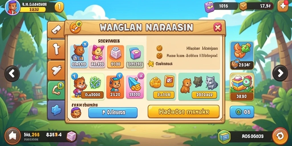 Tampilan antarmuka yang menarik dan mudah digunakan.