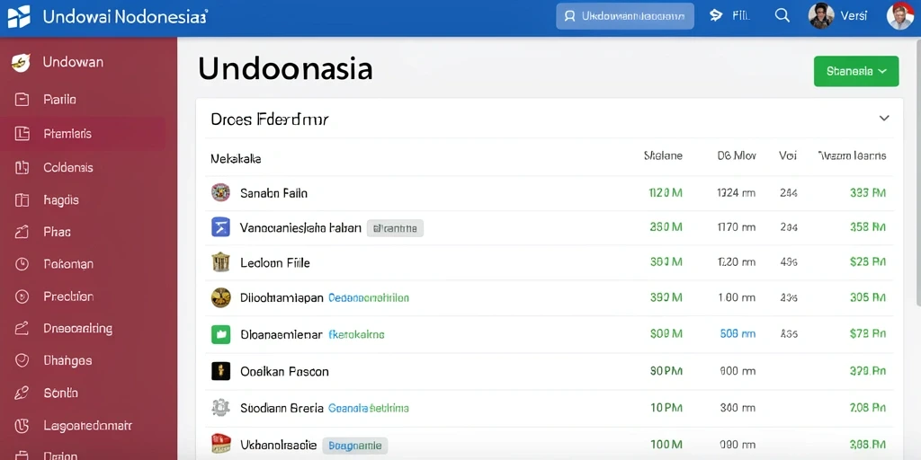 Tampilan antarmuka yang menarik dan mudah digunakan.