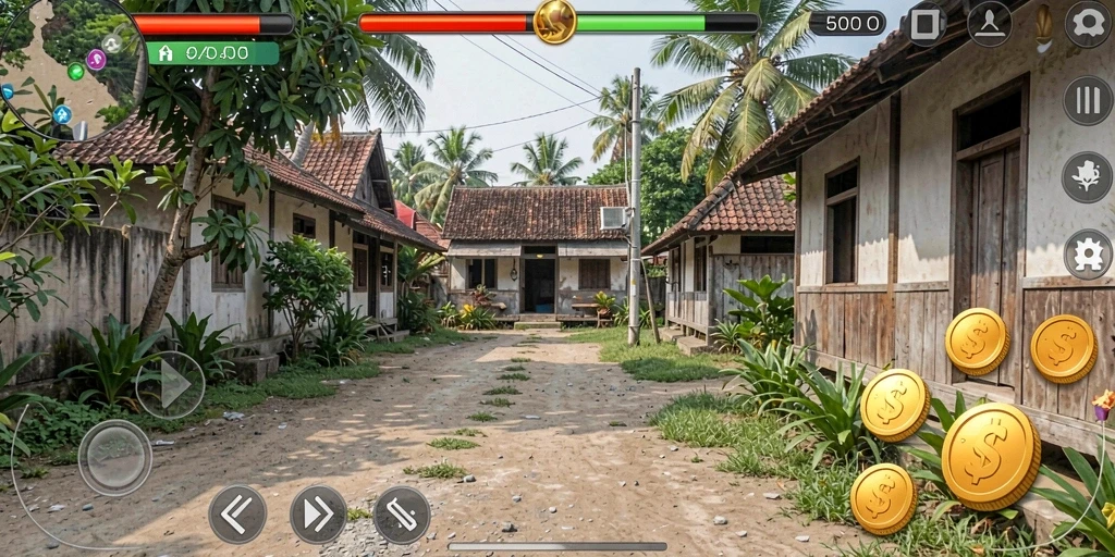 Tampilan antarmuka yang sederhana dan menarik.