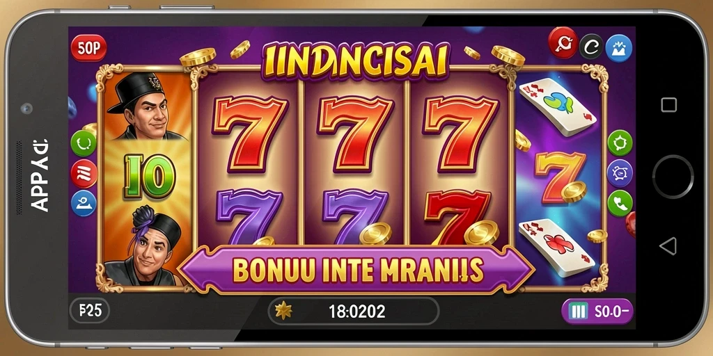 Tampilan antarmuka EOS77 yang menarik dan mudah dinavigasi.