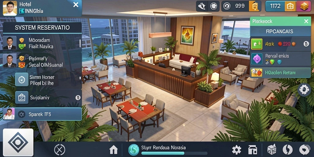 Tampilan antarmuka yang modern dan user-friendly.