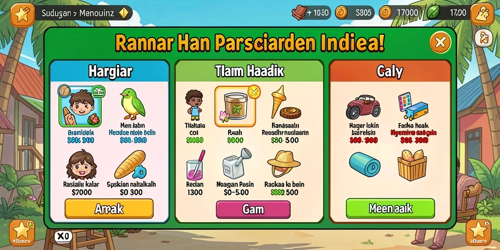 Tampilan antarmuka yang menarik dan mudah digunakan.