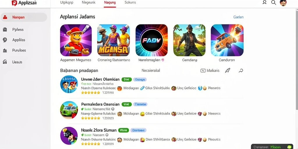 Screenshot menunjukkan tampilan antarmuka permainan JKTOK yang menarik.