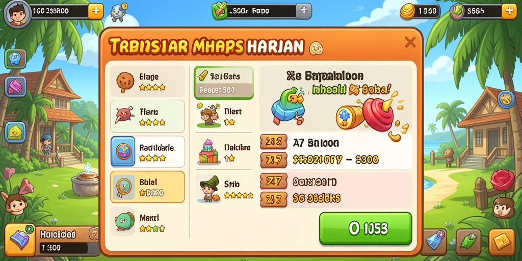 Tampilan antarmuka yang ramah pengguna dan menarik.