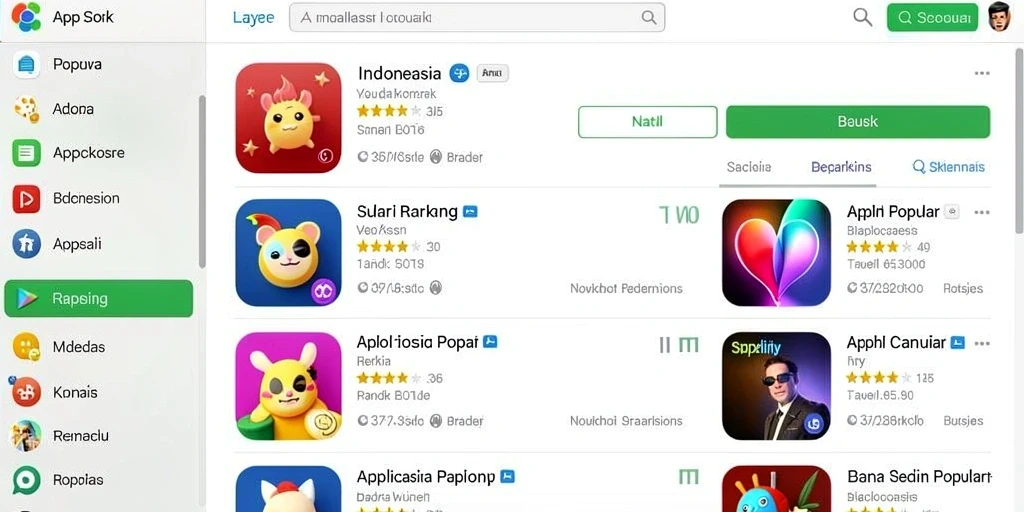 Antarmuka pengguna yang intuitif dan menarik.