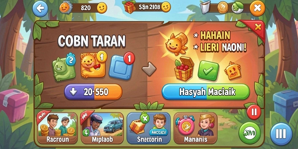 Tampilan antarmuka yang menarik dan mudah dipahami.