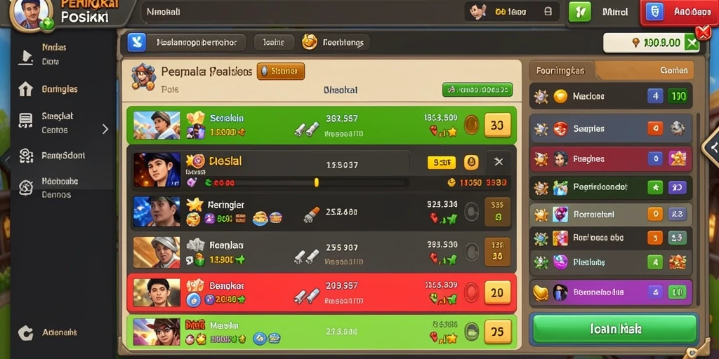Screenshot menampilkan permainan slot yang menyenangkan.