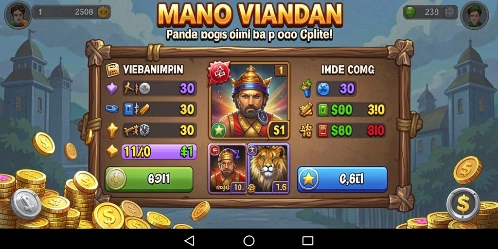 Tampilan antarmuka yang modern dan menarik.