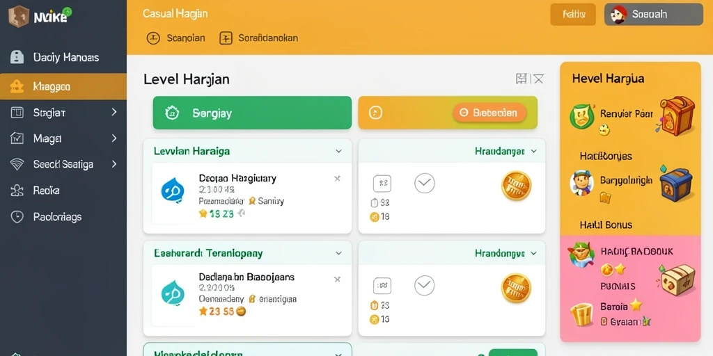 Tampilan antarmuka yang intuitif dan user-friendly.