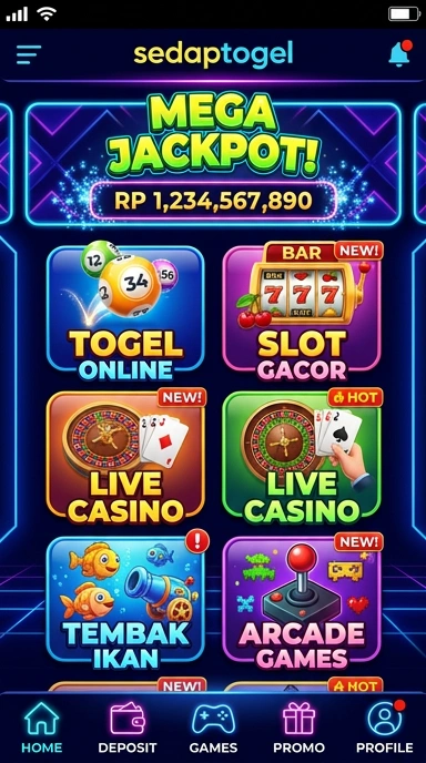 Pratinjau antarmuka sedaptogel — aplikasi APK resmi Android v5.2.4
